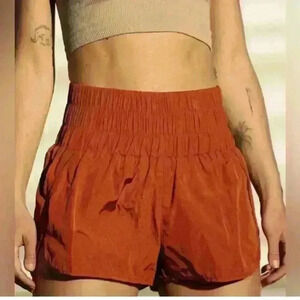 NWOT Free People Movement Way Home Shorts Size XS in Copper Brown